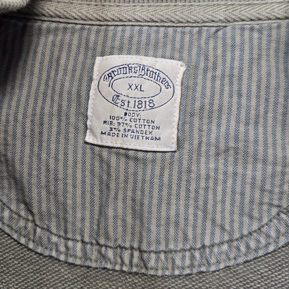 Brooks Brothers Men's Zip-Up Sweater - Picture 6 of 6